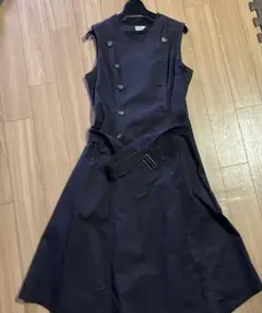 HOUSE of YORKボルドーノースリトレンチ風ワンピースのサムネイル