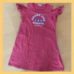 ⭐️大特価❣️⭐️JENNI belleワンピース140センチ　レッド　かわいい