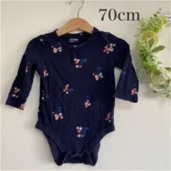 baby gap ベビーギャップ♡ さくらんぼ柄長袖ロンパース