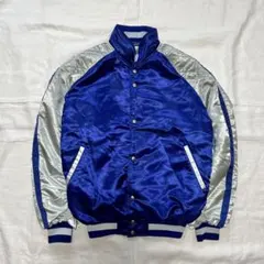 ZETT【廃版】 高校野球部 グランドコート グラコン ジャンパー 青 光沢