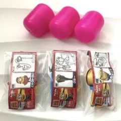 チョコエッグ　ミニオン　グルー　ピットクルーラルフ　メガデイブ