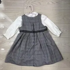 CHERUBIC チェック柄フォーマルドレス 90