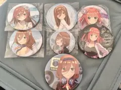 五等分の花嫁　缶バッチ　中野三玖 中野二乃