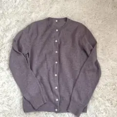 美品！無印良品　カシミヤ100%ニットカーディガン