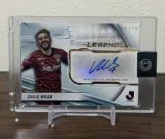 Topps Jリーグ Deluxe ダビド・ビジャ 直筆サインカード /75