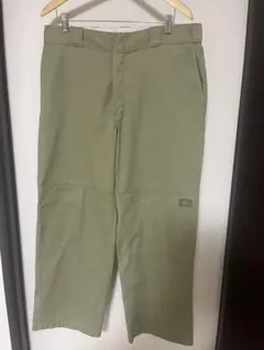 Dickies ダブルニー カーキ ワークパンツ