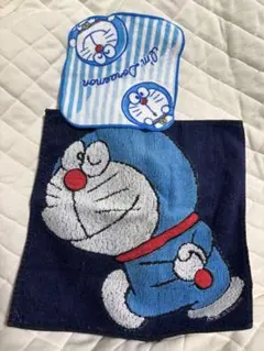 ドラえもん タオルセット ネイビー ブルー