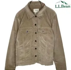 L.L.Bean 00s ビンテージ ベージュ ベロアジャケット