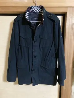 希少 BURBERRY BLACK LABEL ミリタリージャケット Mサイズ