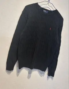 ラルフローレンケーブルニット