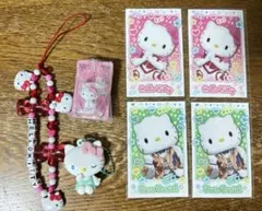 ハローキティ　しょこたん　中川翔子　 ストラップセット ハローキティ はろうきてぃしょこたん 根付けストラップ 2種セット