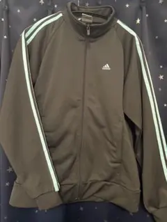 adidas グレー　ジャージ ジップアップジャケット archive y2k