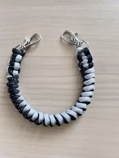 パラコード スマホハンドストラップ モノトーン