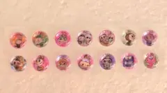 ラブブ おはじき風 シール おすそわけ 24個