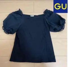 GU ジーユー　シースルー トップス