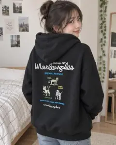 【価格交渉大歓迎】Mark Gonzalesマークゴンザレス パーカーブラックM