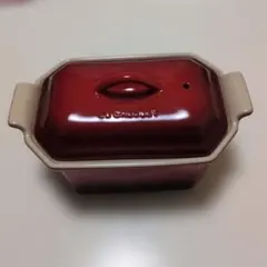 ほぼ新品】ル・クルーゼ テリーヌ型 ハーフ オレンジ - メルカリ