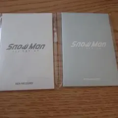目黒蓮　SnowMan 韓国 1st ポップアップ フォトカード AB