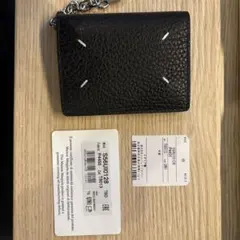 Maison Margiela ブラック 二つ折り財布