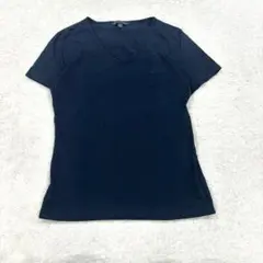 Brooks Brothers Vネック 半袖Tシャツ ネイビー XS（D1のサムネイル