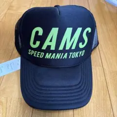未使用 CHALLENGER SAMS CAMS CAP 黒　メッシュキャップ
