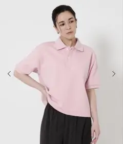 BEAUTY&YOUTH コットンポリエステルブレンド コンパクト ポロシャツのサムネイル
