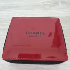 CHANEL メイクアップポーチ レッド