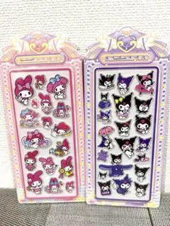 マイメロディ・クロミ　アクリルシール　キャラクターシール2セット