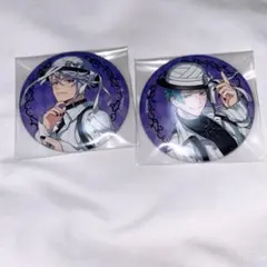 ツイステ スケアリー・ドレス 缶バッジ アズール ジェイド