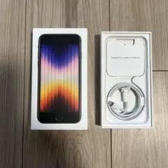 【箱・付属品のみ】Apple iPhone SE (第3世代) ブラック