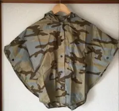 新品　　2900円　迷彩柄・キッズ・レインポンチョ・レインコート・合羽