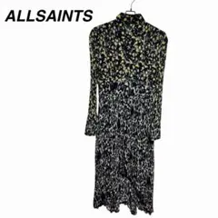 ALLSAINTS オールセインツ　水原希子着用 レオパード ミディ ドレスのサムネイル