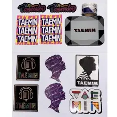 SHINee TAEMIN ステッカーセット 缶ケース付き - メルカリ