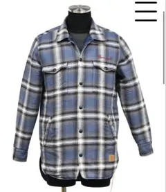 Burnout〔バーンアウト〕 リバース チェック柄 ブルゾン