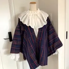 大正ロマン　昭和レトロ　アンティーク　羽織り　着物　道行　和洋折衷