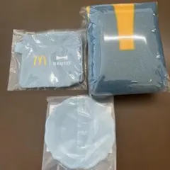 マクドナルド　２０２４福袋 BRUNO ブランケット・コインケース・ミニプレート