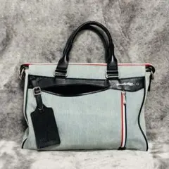 SamanthaKINGS サマンサキングス　ビジネス デニム生地　ハンドバッグ