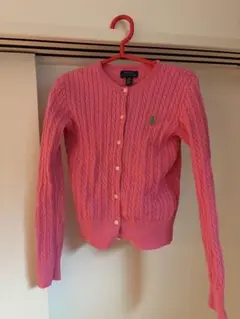 ポロラルフローレン　ピンク カーディガン 100cm