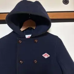 DANTON ダントン　ウールモッサ　ダブル　コート　34 S クルミボタン