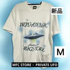 《未使用》MFC STORE✖️ PRIVATE UFO Tシャツ　Mサイズ　白