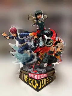 スタチュー ヒロアカ フィギュア 緑谷出久 爆豪勝己 轟焦凍 DXボーナス