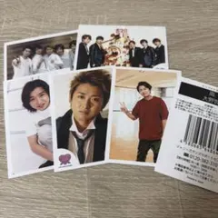 嵐 大野智 公式 生写真 ミニフォトカード 5枚セット
