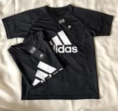 adidas   VネックTシャツ　半袖　150cm  160cm