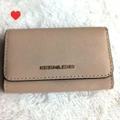 @*1様 MICHAEL KORS ピンクベージュ 名刺入れ(出品7/24迄)