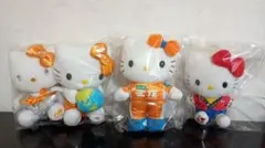 ハローキティ ぬいぐるみ 4体セット