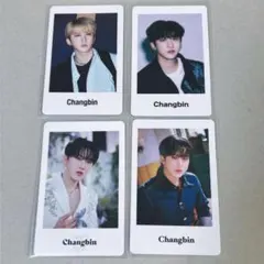 straykids まとめ売り フォトカード チャンビン 4枚セット