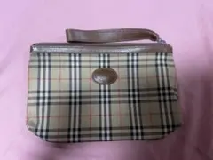 美品 BURBERRY バーバリー　シャドーホース　ノバチェック　ポーチ　マルチ
