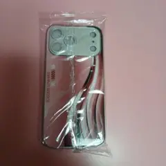iPhone 1 Pro Max ケース シルバー SUCCESS UPWARD