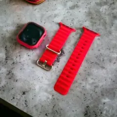 44mm お洒落 カバーベルト2点セット カスタム 衝撃緩和 シリコン