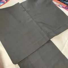 着物 無地調 ダークグレー系